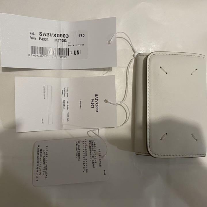 Maison Margiela ( メゾンマルジェラ ) ホワイト カードケース 画像6