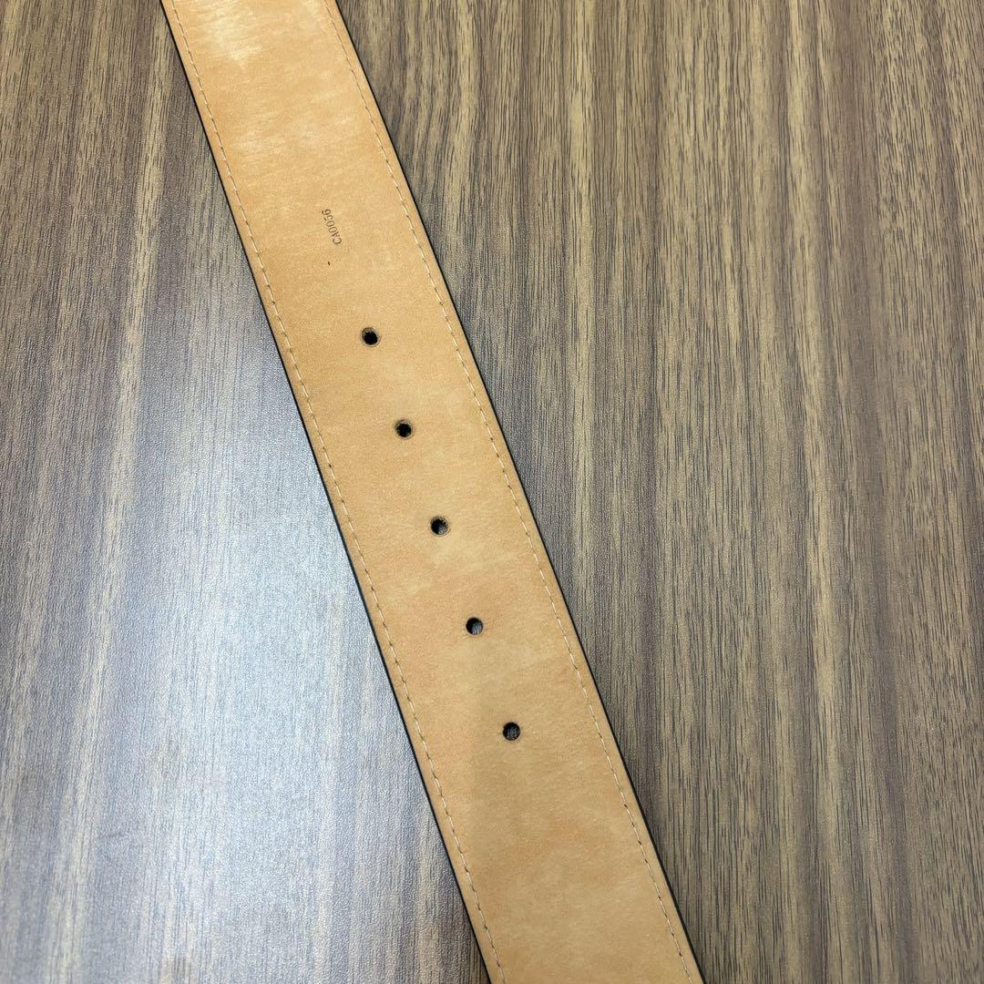 【美品】ルイヴィトン M6812 メタルバックル ベルト 95/38サンチュール