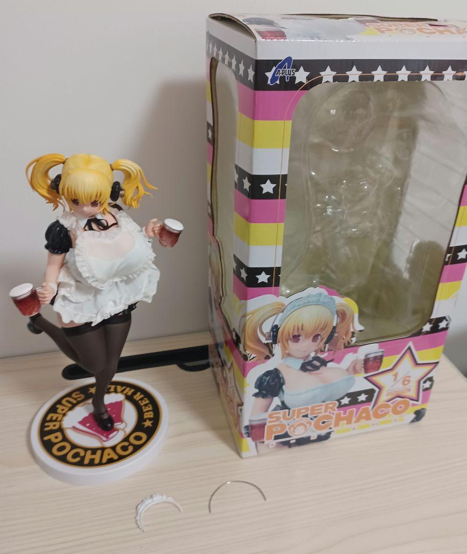 (⚠️訳あり中古品)すーぱーぽちゃ子 ビアメイドver.1/6スケールフィギュア