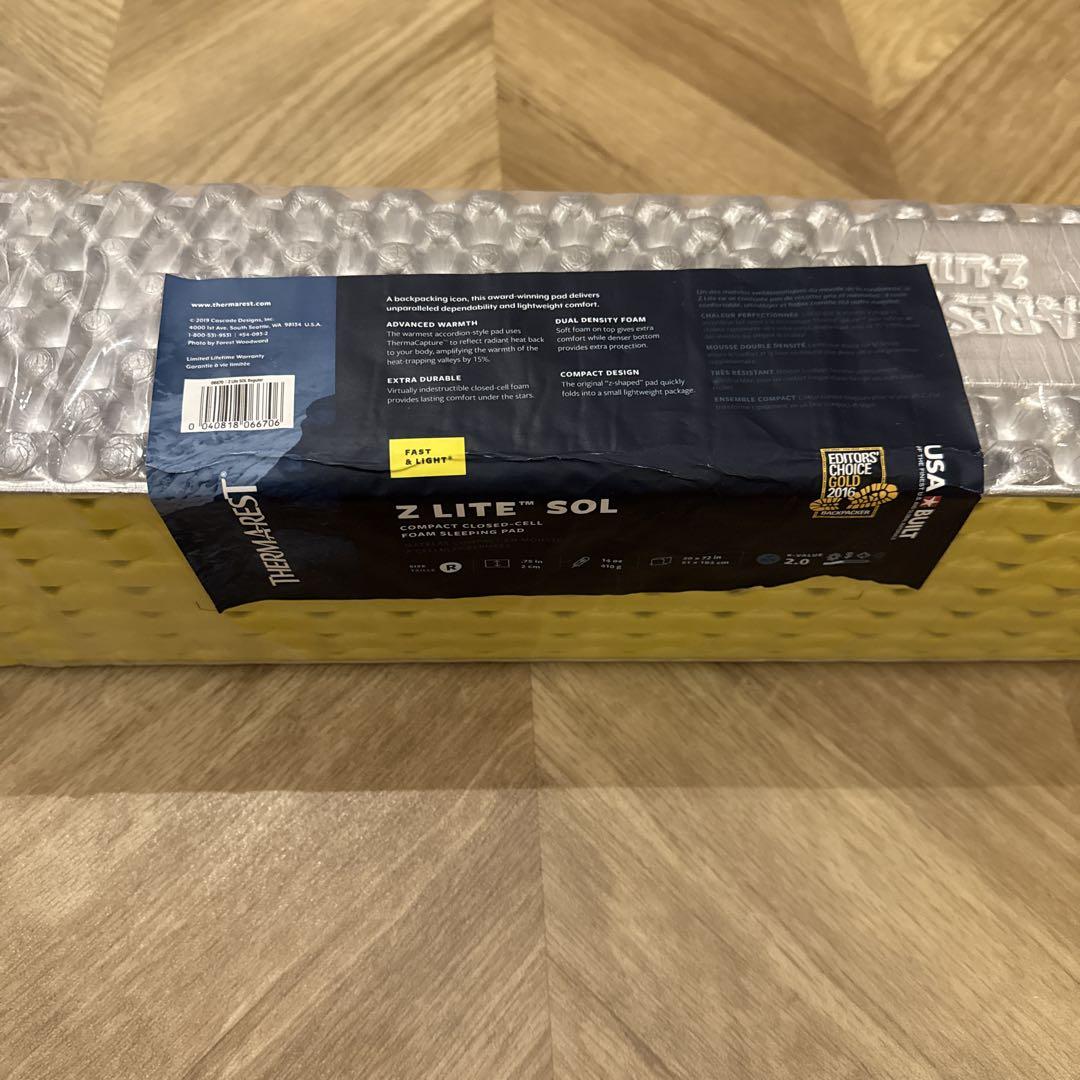 新品　THERMAREST Z-Lite スリーピングマット