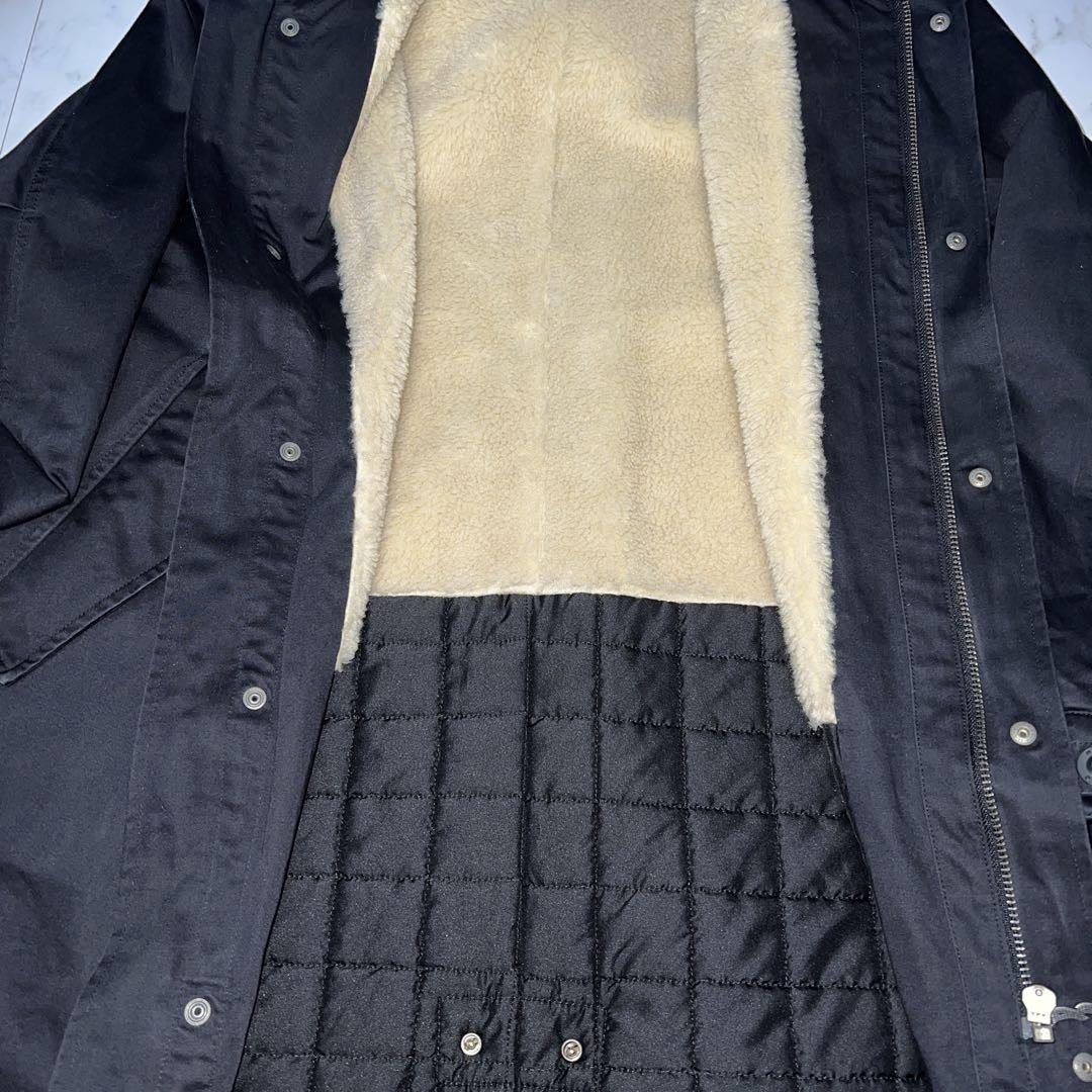 Nudie Jeans Co. ブラックモッズコート
