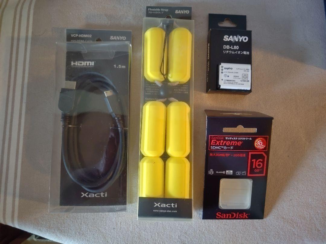 ☆人気☆SANYO Xacti DMX-CA100防水型デジタルムービーカメラ