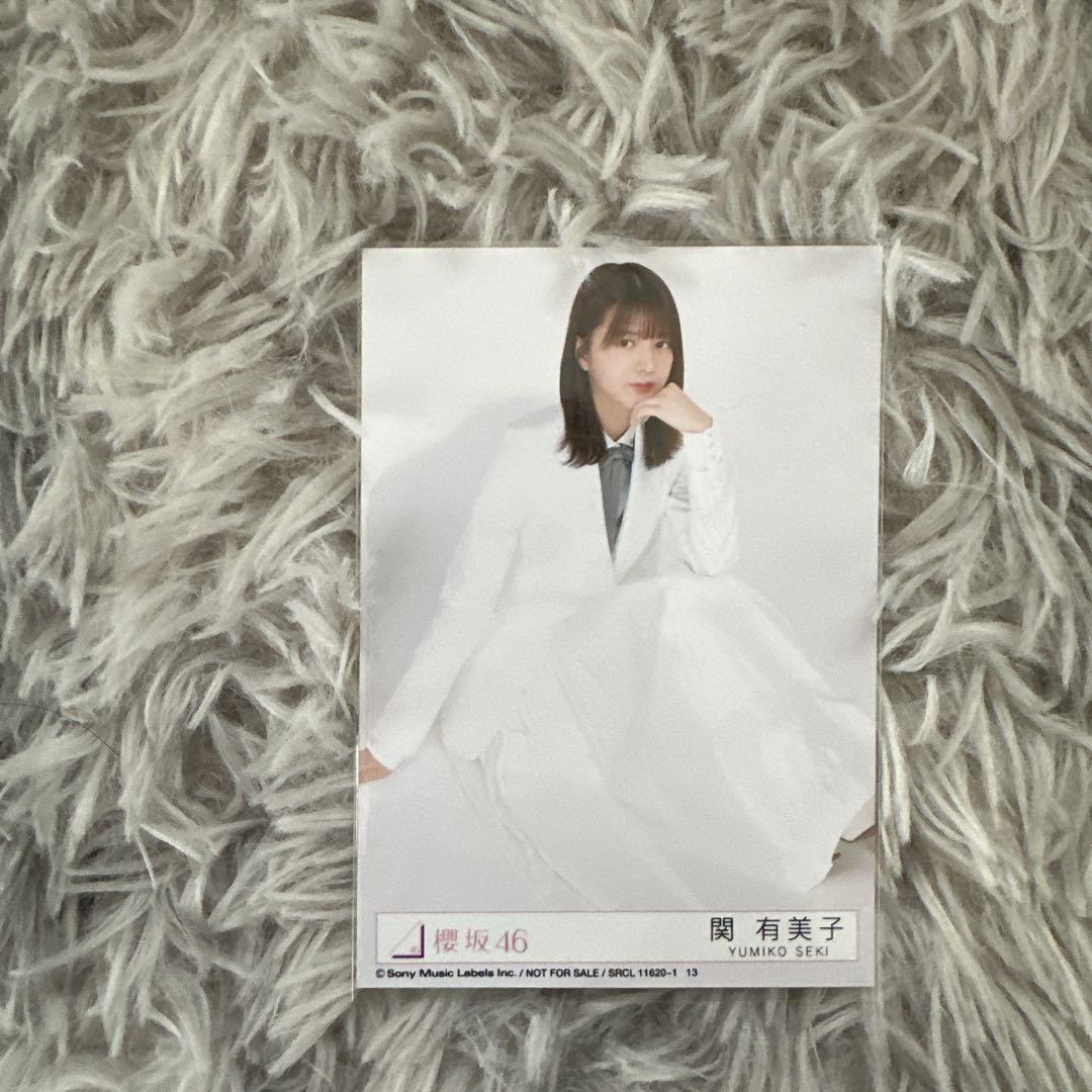 櫻坂46 関有美子 サイン入り生写真 櫻坂46 関有美子 生写真 - メルカリ