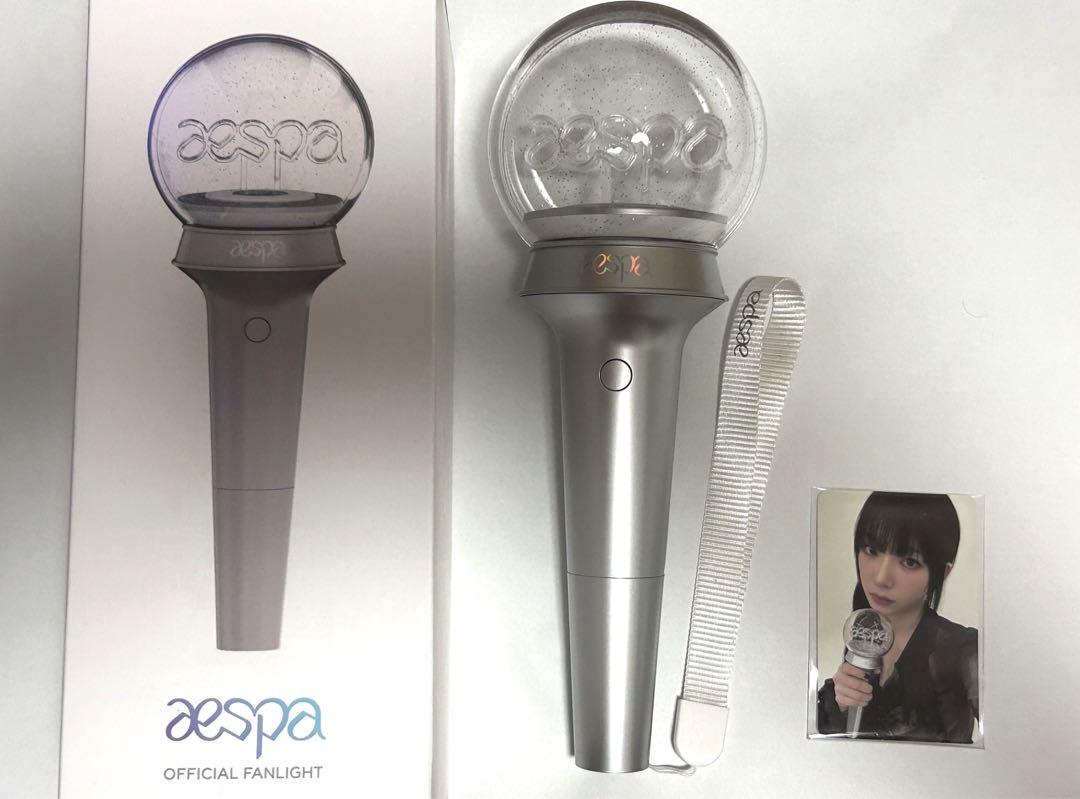 aespa ペンライト　カリナトレカ付き aespa ペンライト カリナ トレカ付きオンライン 通販