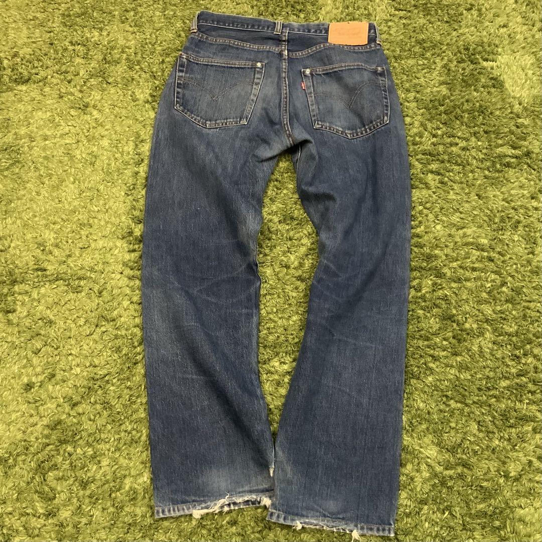 わ*る様 格安要補修 バレンシア リーバイス 551ZXX 赤耳 ビッグE W3 わ*る様 格安要補修 バレンシア リーバイス 551ZXX 赤耳 ビッグE