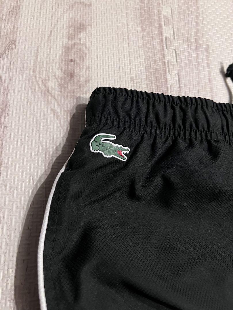 訳あってお買い得！30～80％OFF LACOSTE NOVAK DJOKOVIC ブラックジャージパンツ US M - メルカリ ウォーキング・ランニングウェア