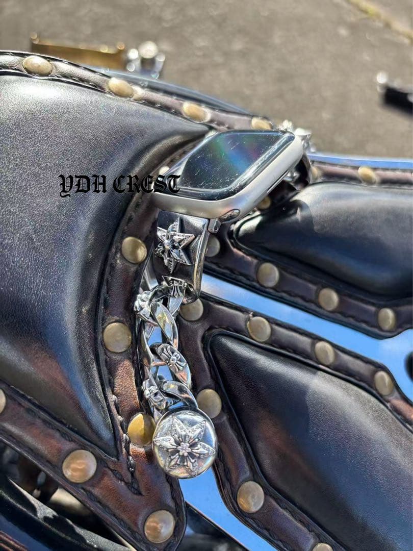 STARDIA Apple Watch スター装飾石付ベルト 17cm 刻印有り