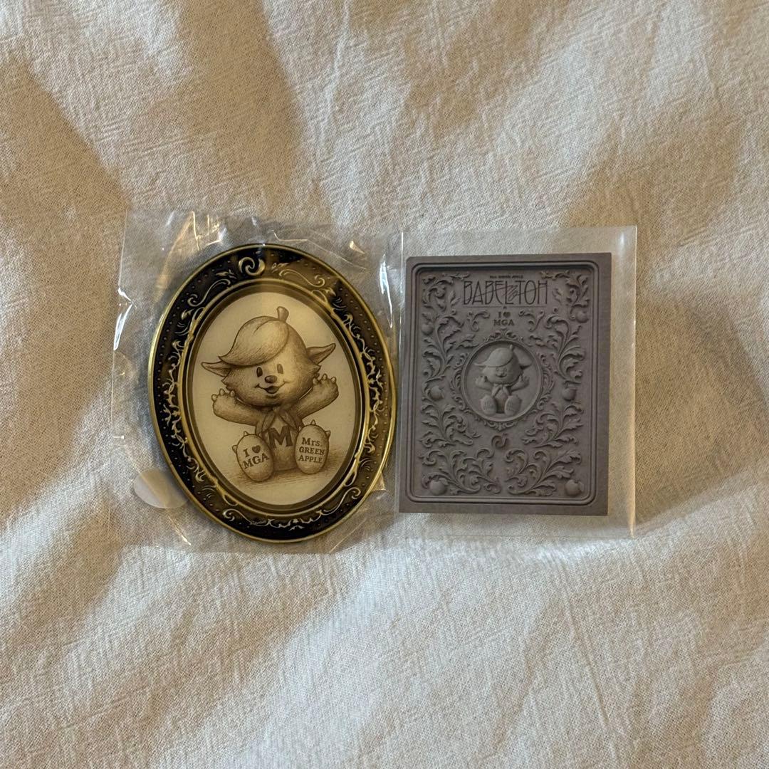 ミセスグリーンアップル BABELnoTOH メメルピンバッジ