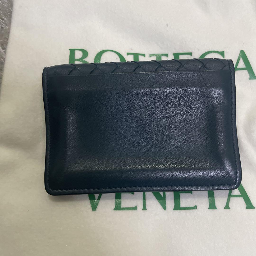 【美品】BOTTEGA VENETA/ボッテガヴェネタ/イントレチャート名刺入れ