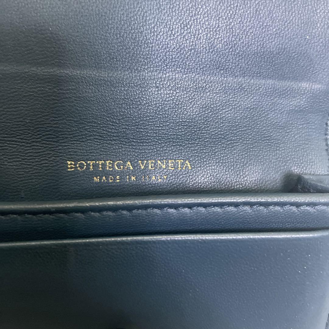 【美品】BOTTEGA VENETA/ボッテガヴェネタ/イントレチャート名刺入れ