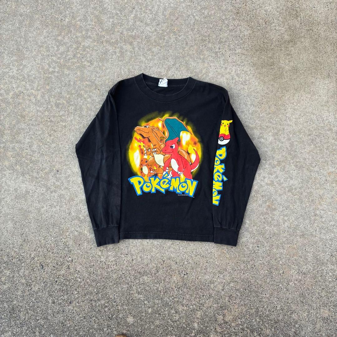ポケモン 1999年製 ヴィンテージ ロンT Pokemon 長袖L ポケモン ポケットモンスター