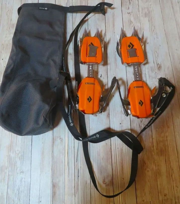 Black Diamond オレンジ クランポン10本刃アイゼンBlackDiamond