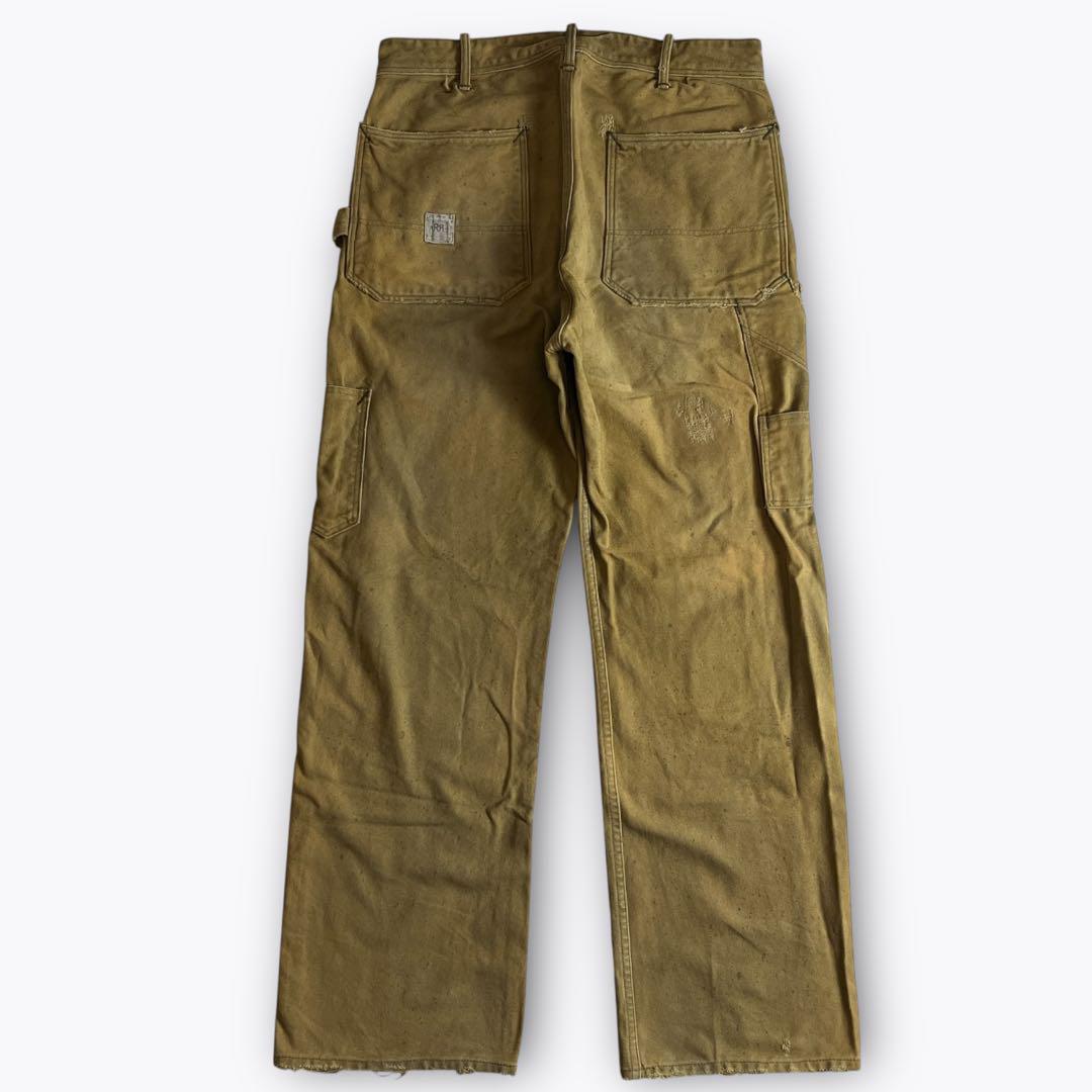 パンツ RRL DISTRESSED DUCK CARPENTER PANTS