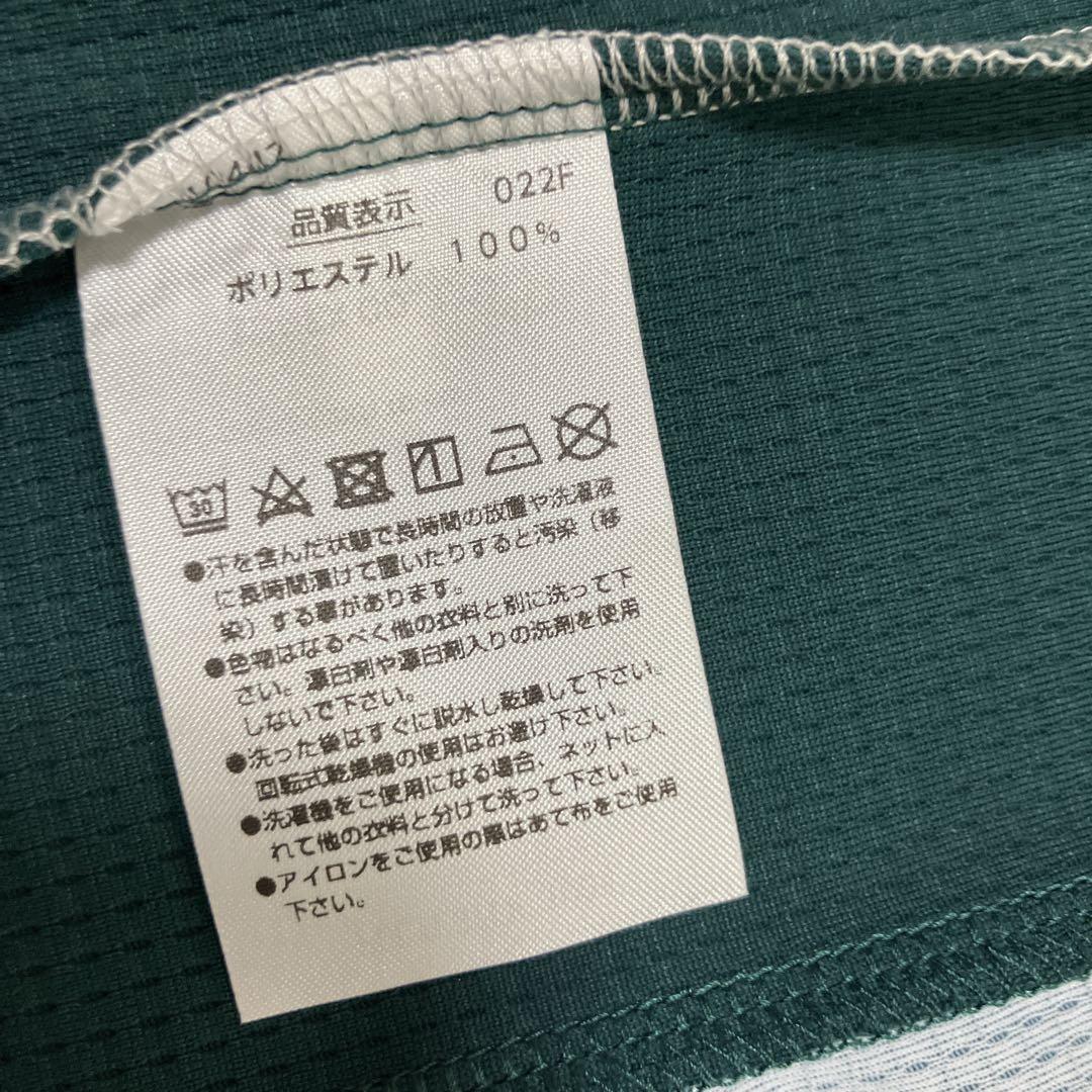 未使用　YONEX ヨネックス　ゲームシャツ　メンズ　ティールグリーン　O