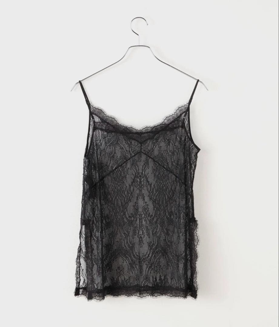NOBLE センシュアルレースキャミソール　新品　未使用　タグ付き