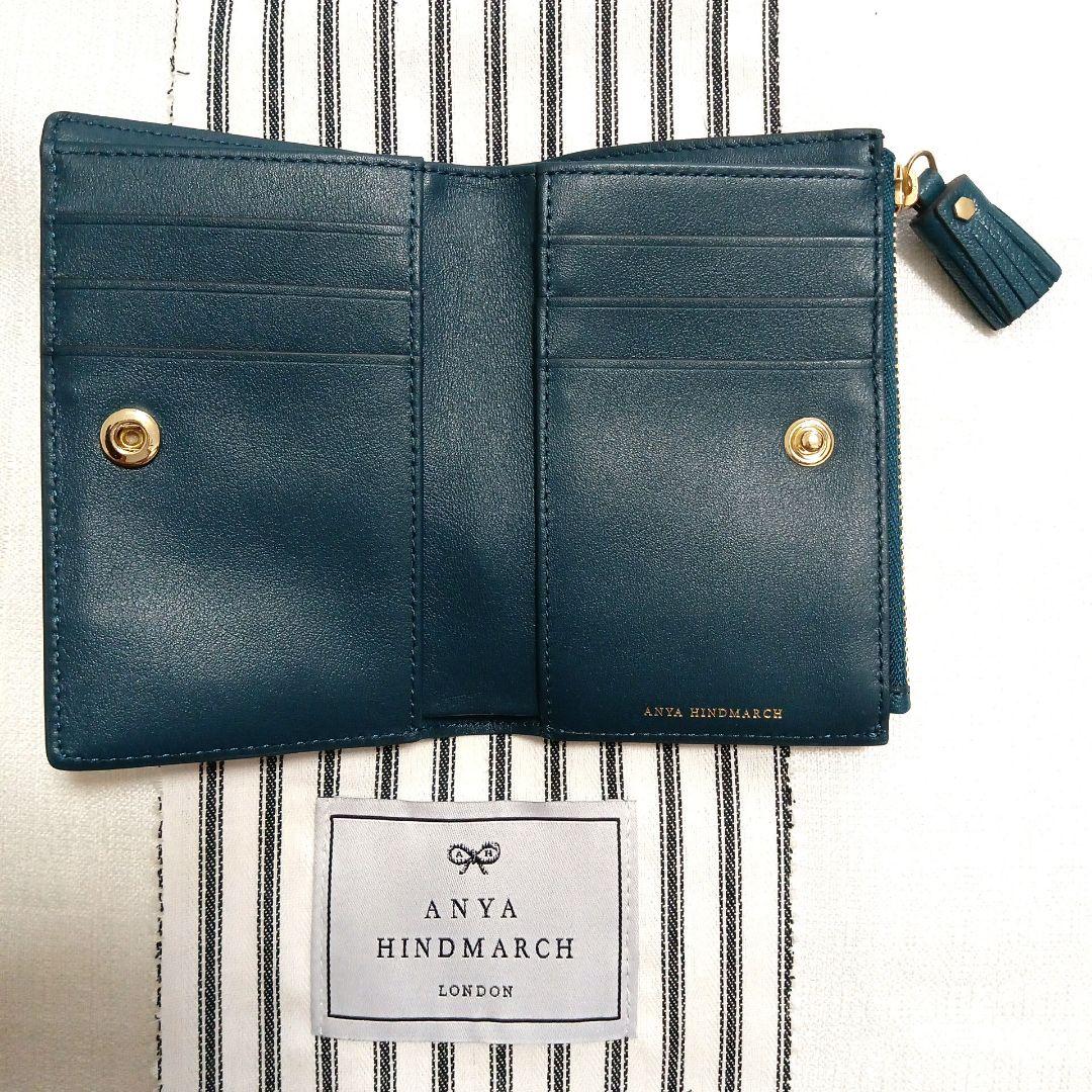 正規品 完売品 新品 ANYA HINDMARCH コンパクトウォレット