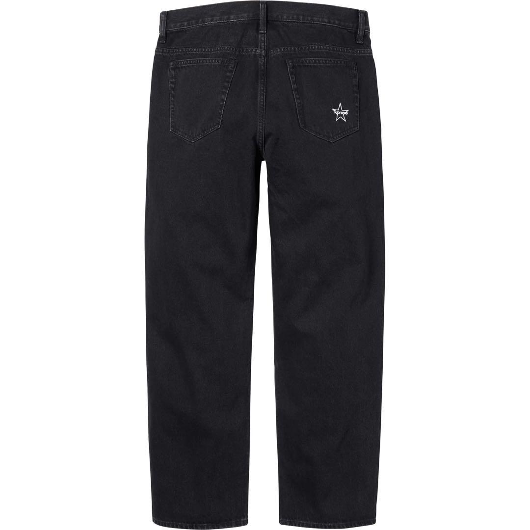 【kazu】Supreme Regular Jean Black 30