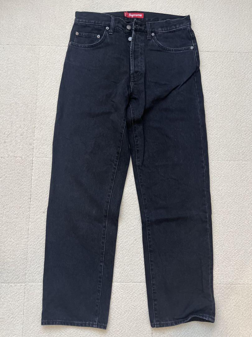【kazu】Supreme Regular Jean Black 30