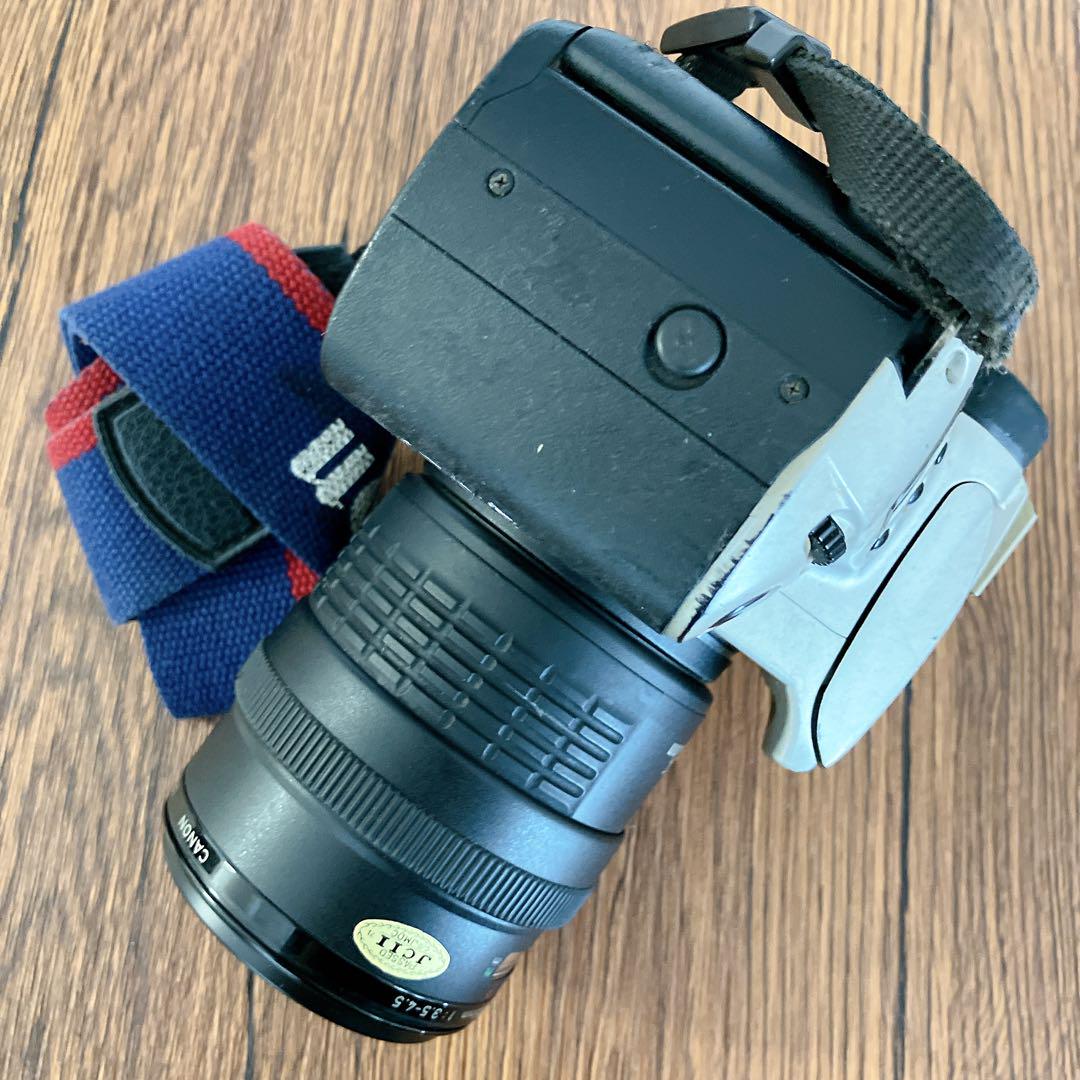 Canon EOS Kiss III 一眼レフカメラ レンズ付き - メルカリ