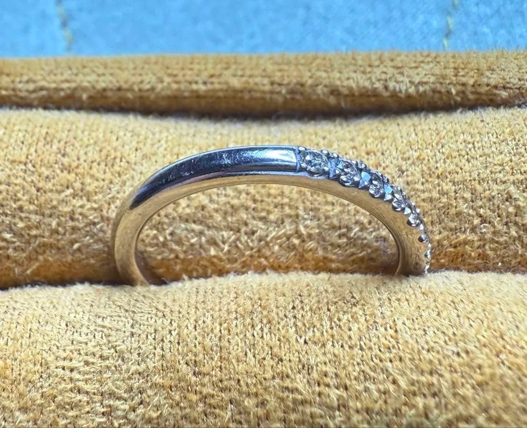 カシケイ ブラウンダイヤ リング 15.5号 K18BG BD0.30ct カシケイ ブラウンダイヤ リング 15.5号 K18BG BD0.30ct