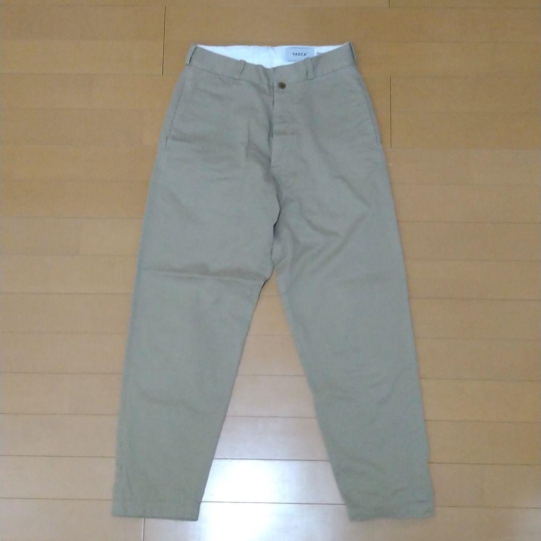 【ネット限定】
YAECA ワイドテーパードチノパンツ/ KHAKI チノパン 【ネット限定】
YAECA ワイドテーパードチノパンツ/ KHAKI チノパン