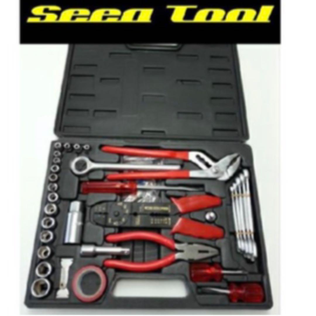 大工道具一式 44pc工具セット DIY 工具 ツールセット日曜大工工具セット