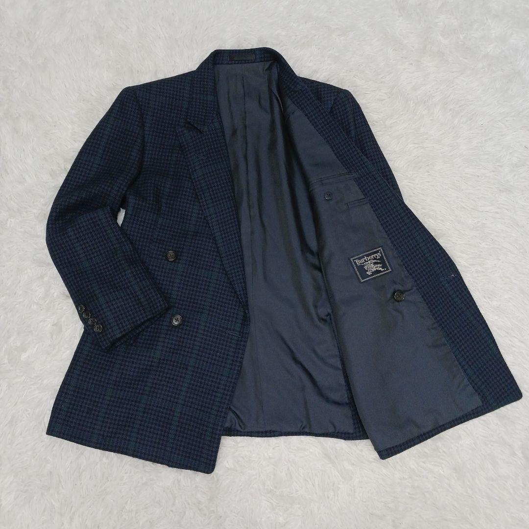 デザイン バーバリー ズ ダブルブレスト ジャケット 千鳥格子 A4M BURBERRY