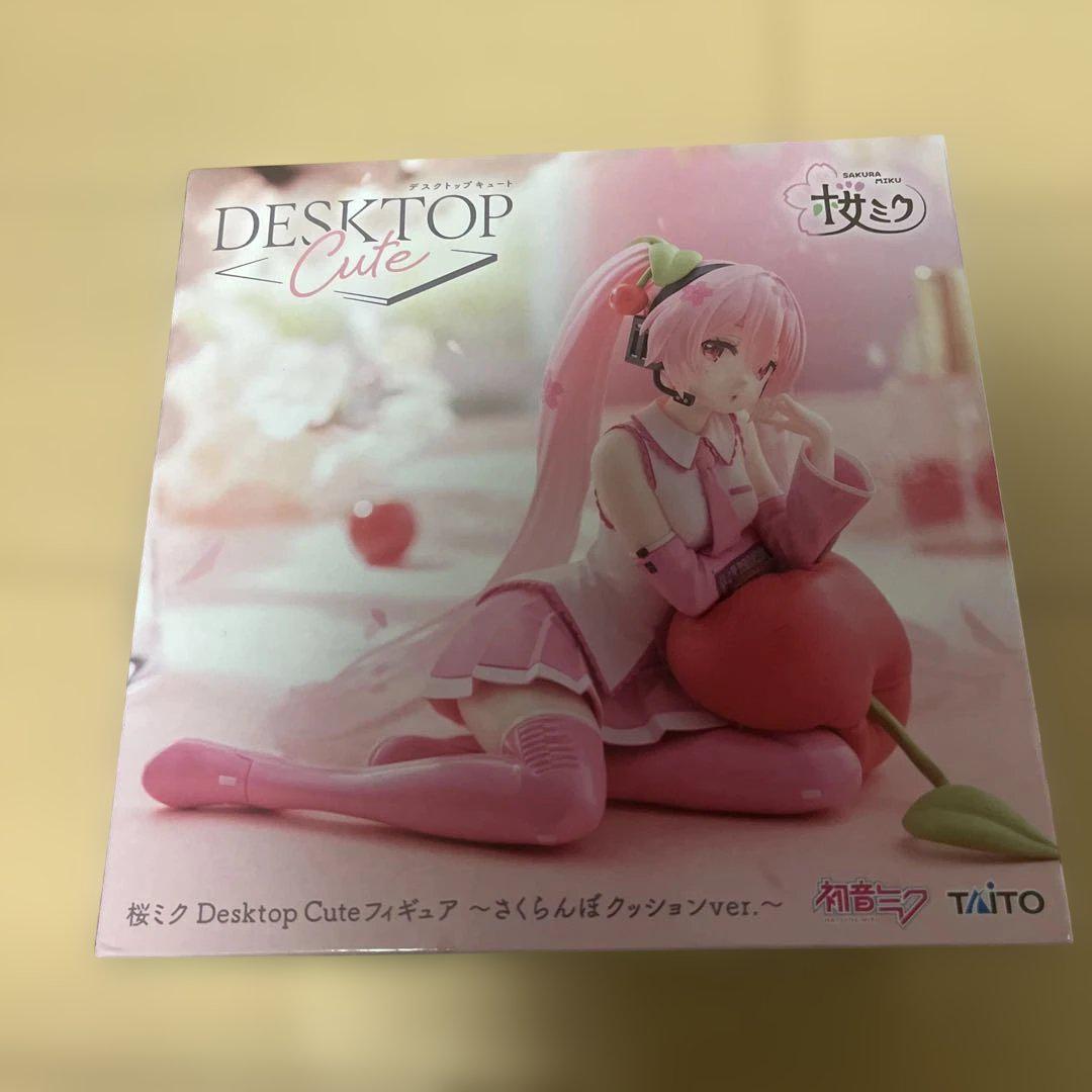 桜ミク Desktop Cute フィギュア ～さくらんぼクッションver.～
