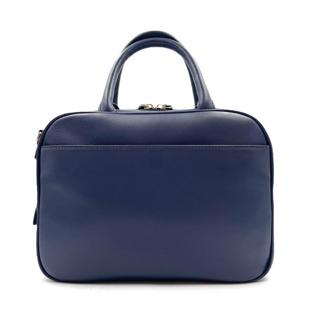 超美品》アニエスベー 2wayバッグ ゴールド金具 オールレザー
