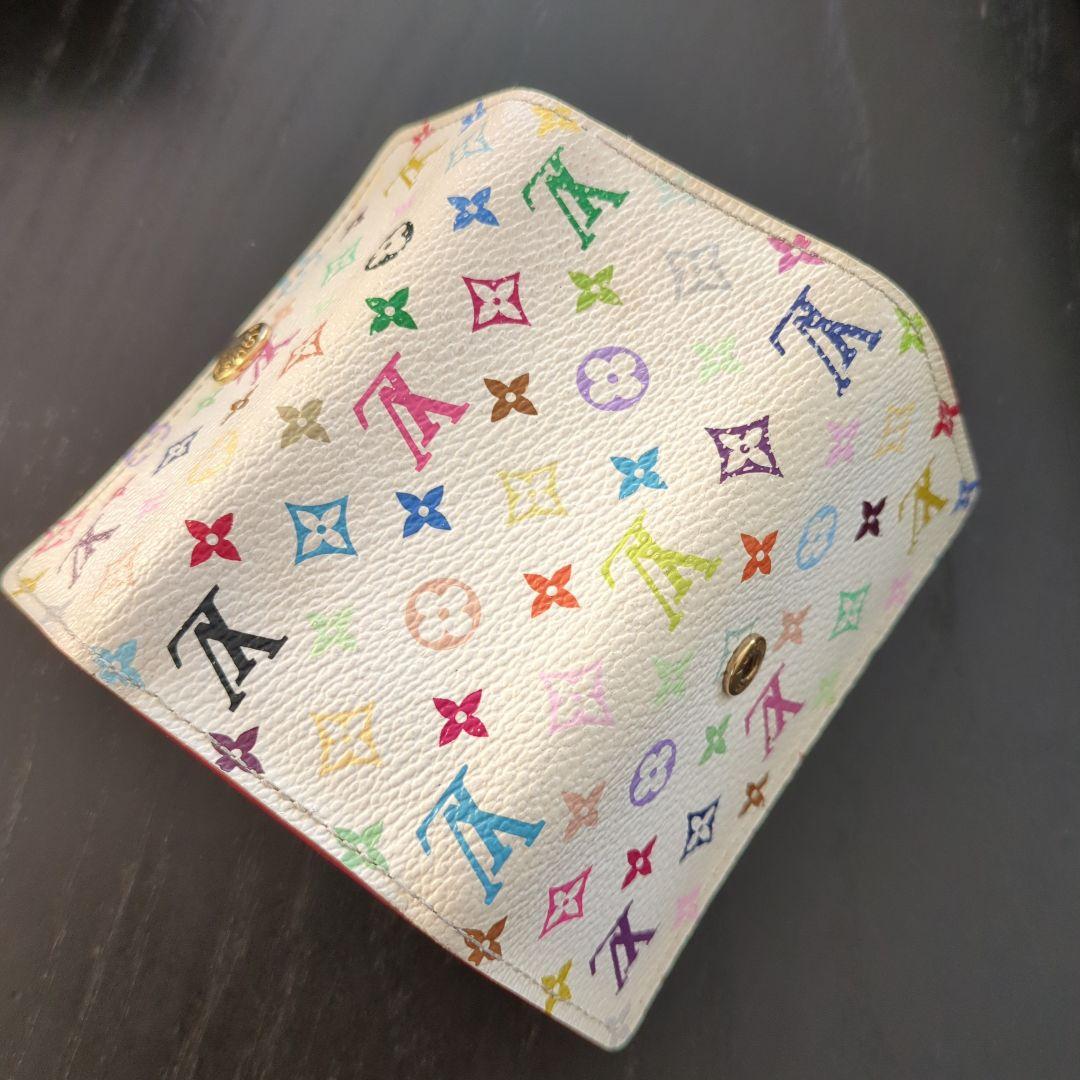 ルイヴィトン ○ マルチカラー ○ キーケース 内側 / ピンク
