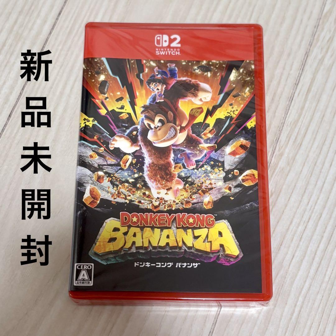 新品未開封 ドンキーコング　バナンザ　 ニンテンドーswitch2 ゲームソフト 01 【未開封】 Nintendo Switch2 ドンキーコング バナンザ