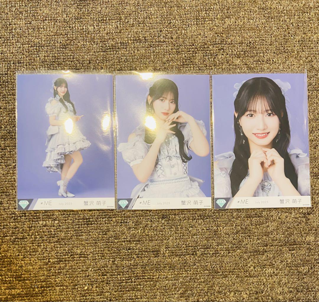 ≠ME ノイミー　生写真　モブノデレラ　歌唱衣装　蟹沢萌子　直筆サイン ≠ME ノイミー 生写真 モブノデレラ 歌唱衣装 蟹沢萌子 直筆