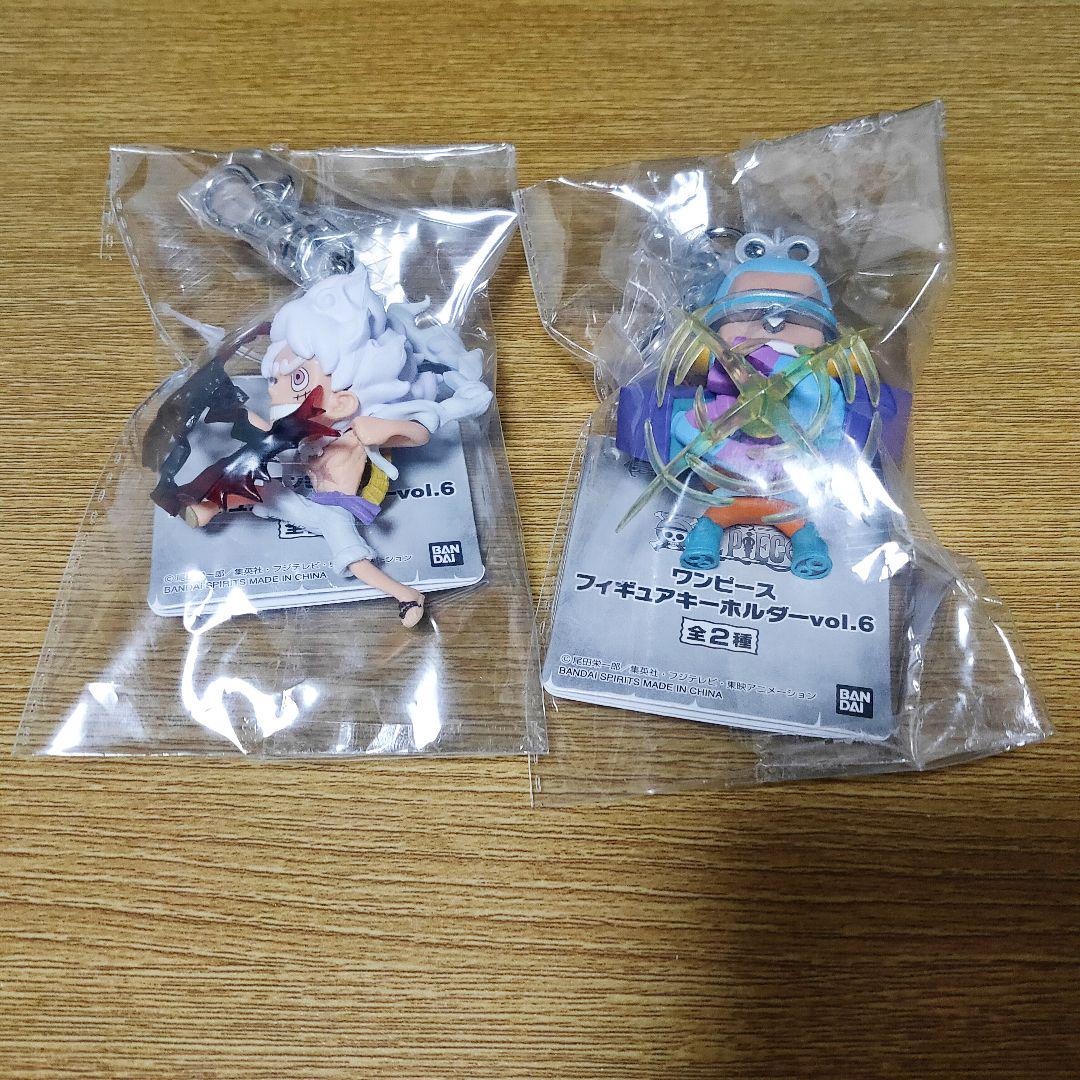 ワンピース フィギュアキーホルダーvol 6 ニカ ルフィ