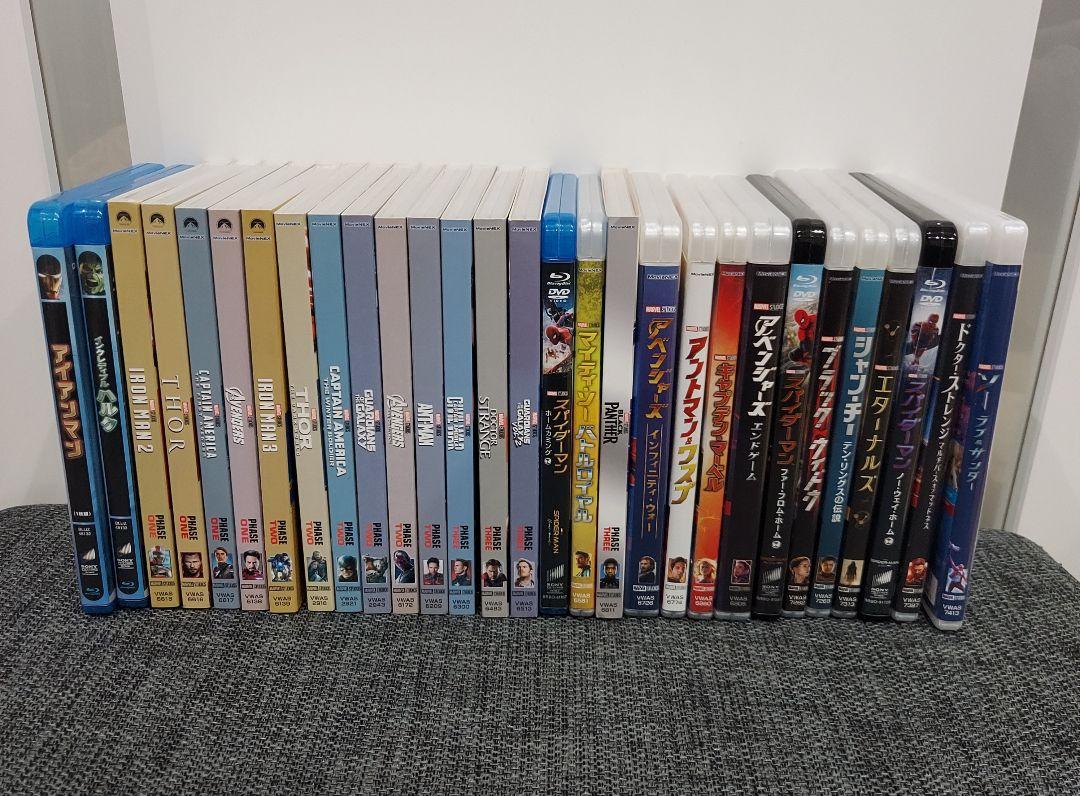 MCU 29作品  ブルーレイ Bluray DVD欠品 マーベル