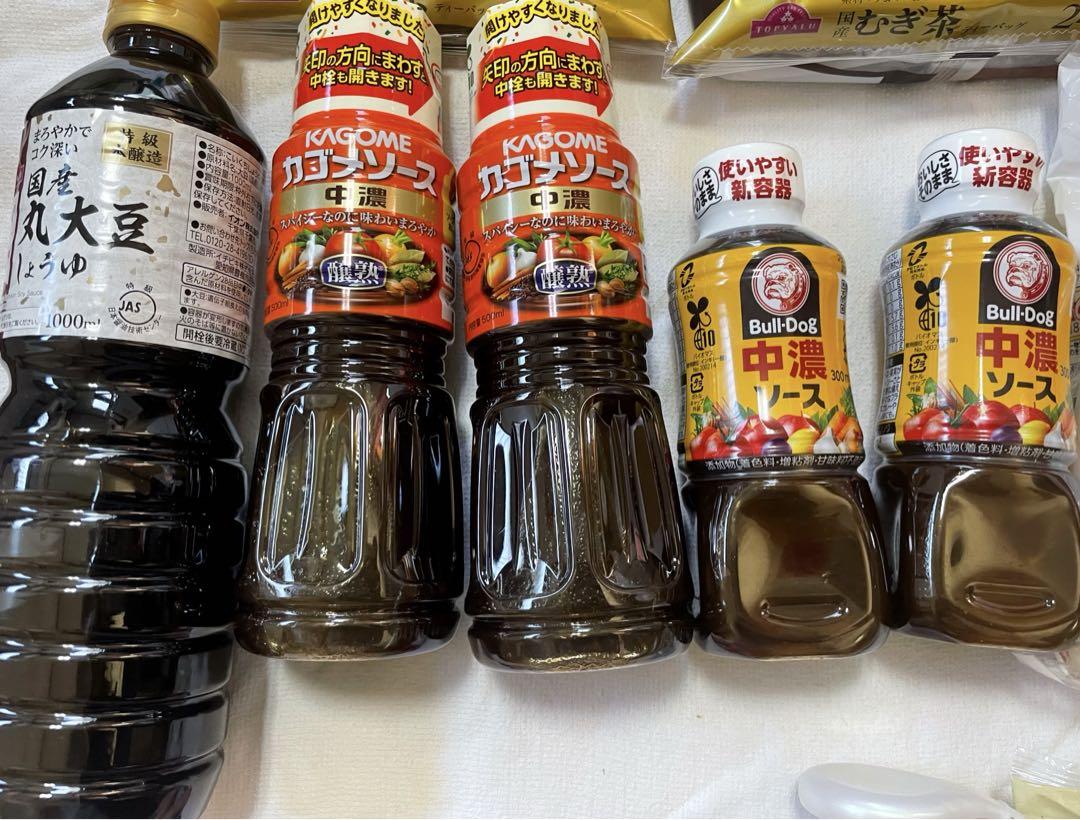 めちゃ安い！　歯磨き粉　ハンドソープ　ビオレ　むぎ茶・つゆ・トイレ・調味料セット