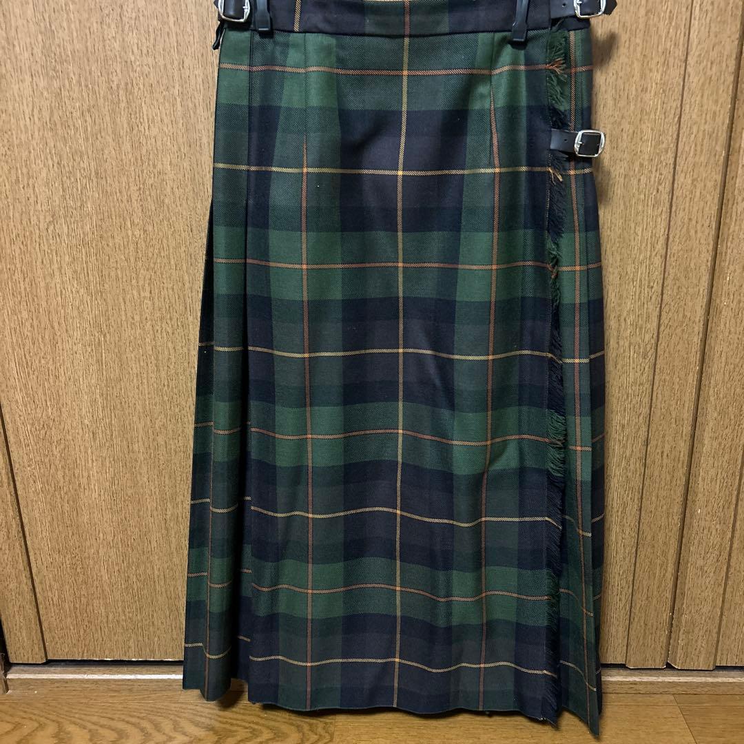 O NEIL OF DUBLIN チェック柄プリーツスカートL O NEIL of DUBLIN