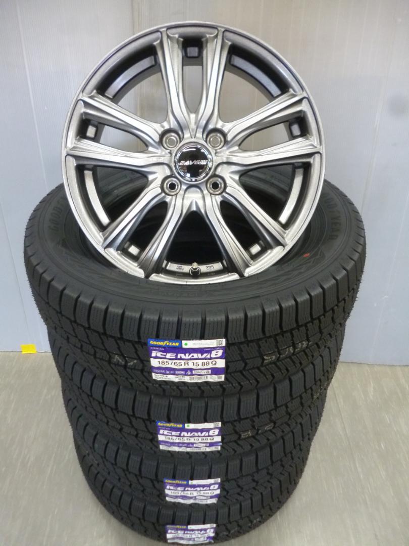 送料込み★新品グッドイヤー★185/65R15ノート・マツダ2・デミオ・フリード