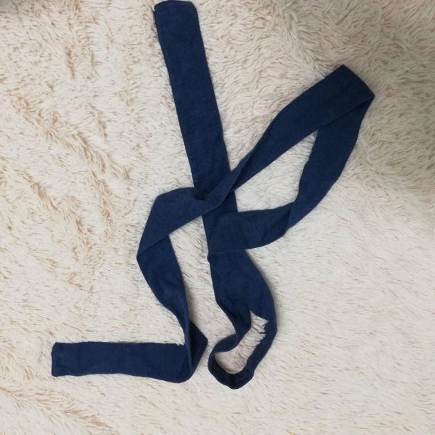 ZARA HOME メンズ バスローブ インディゴ ブルー Mサイズ AY-14
