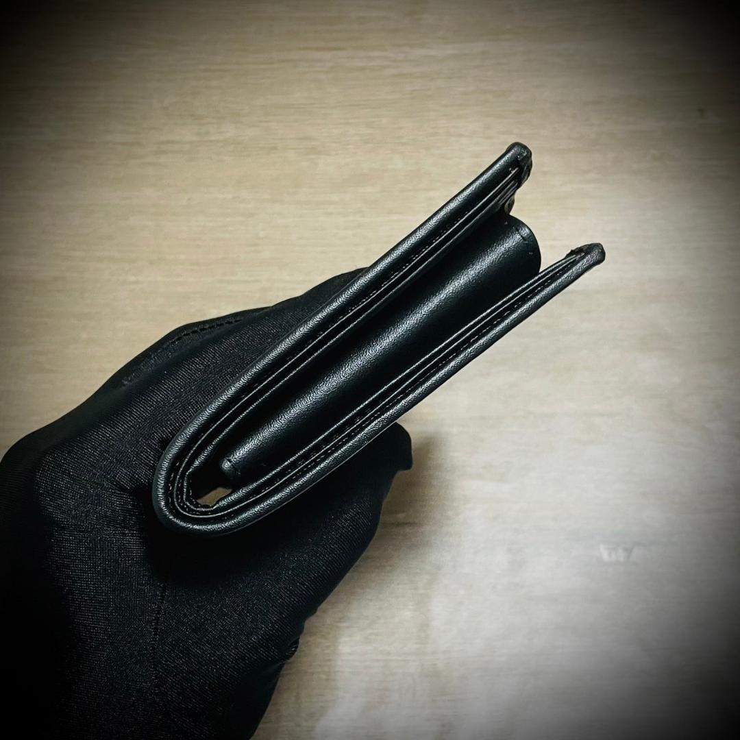 シャイニング クロコダイル メンズ財布 二つ折り 財布 ターコイズ 証明付 ①