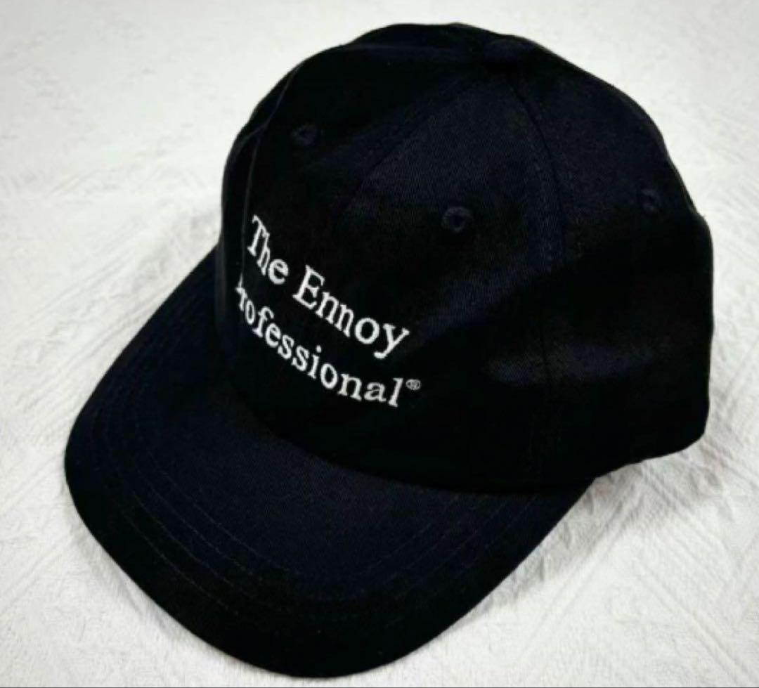 人気特価 ENNOY COTTON CAP BLACK エンノイ スタイリスト私物