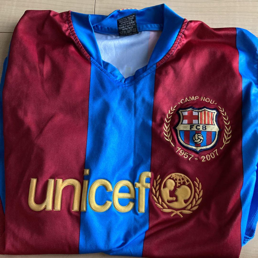 NIKE FCバルセロナ 06/07 ユニフォーム ホーム 長袖 unicef #10