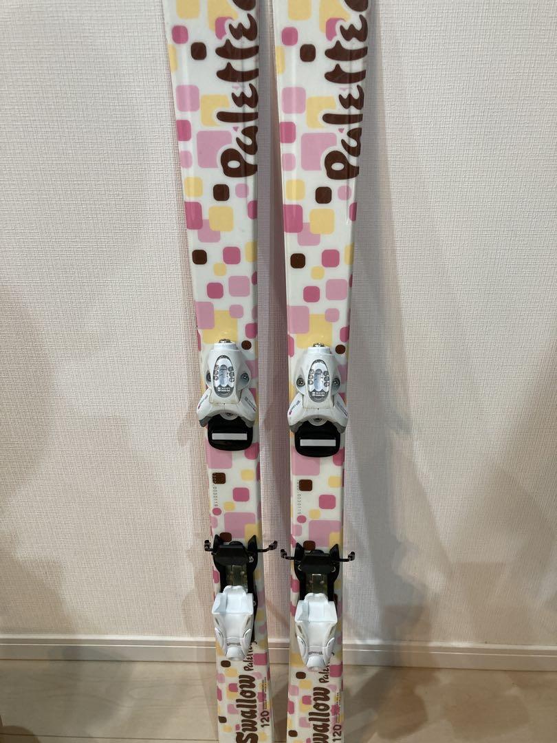 ジュニア　女の子　スキーセット　板120cm ストック90cm ブーツおまけ