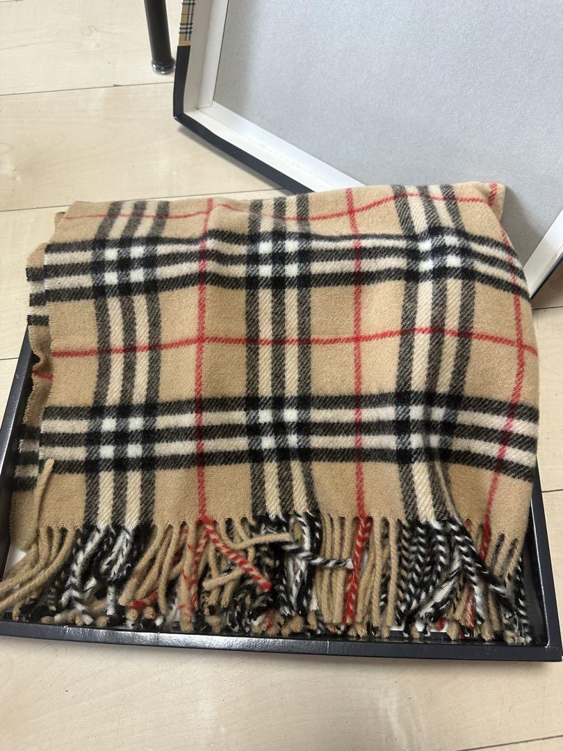 ヴィンテージ　Burberry's ウール 膝掛け
