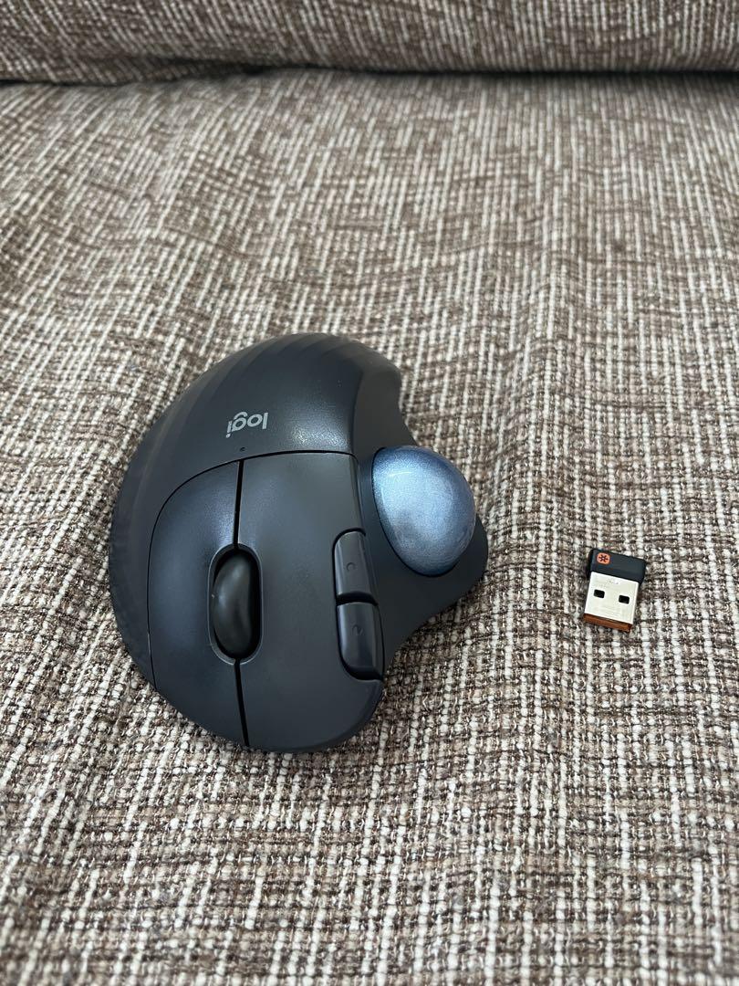 ロジクールワイヤレストラックボールマウス ERGO M575 静音スイッチ