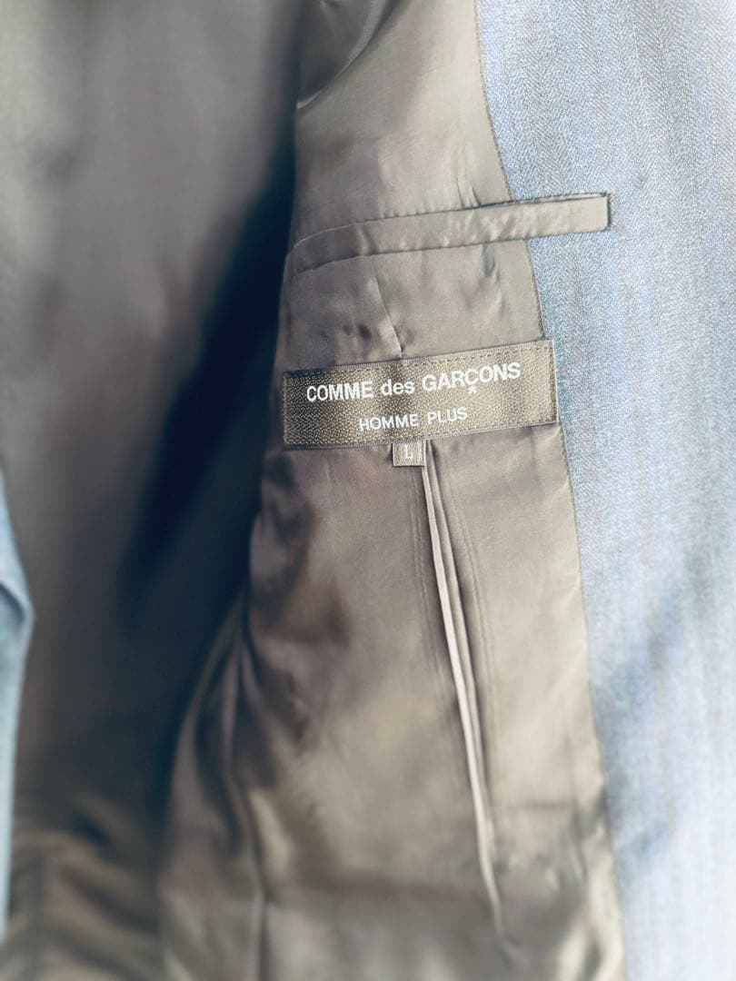 コムデギャルソンオムプリュス セットアップ 24AW ルック28 ネイビー