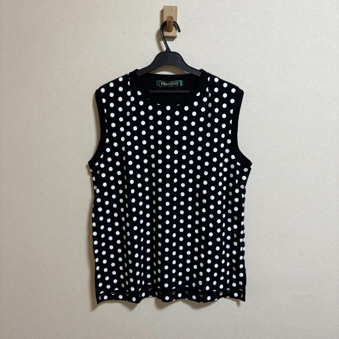 極美品 FRAPBOIS ドライドット カットソー タンクトップ
