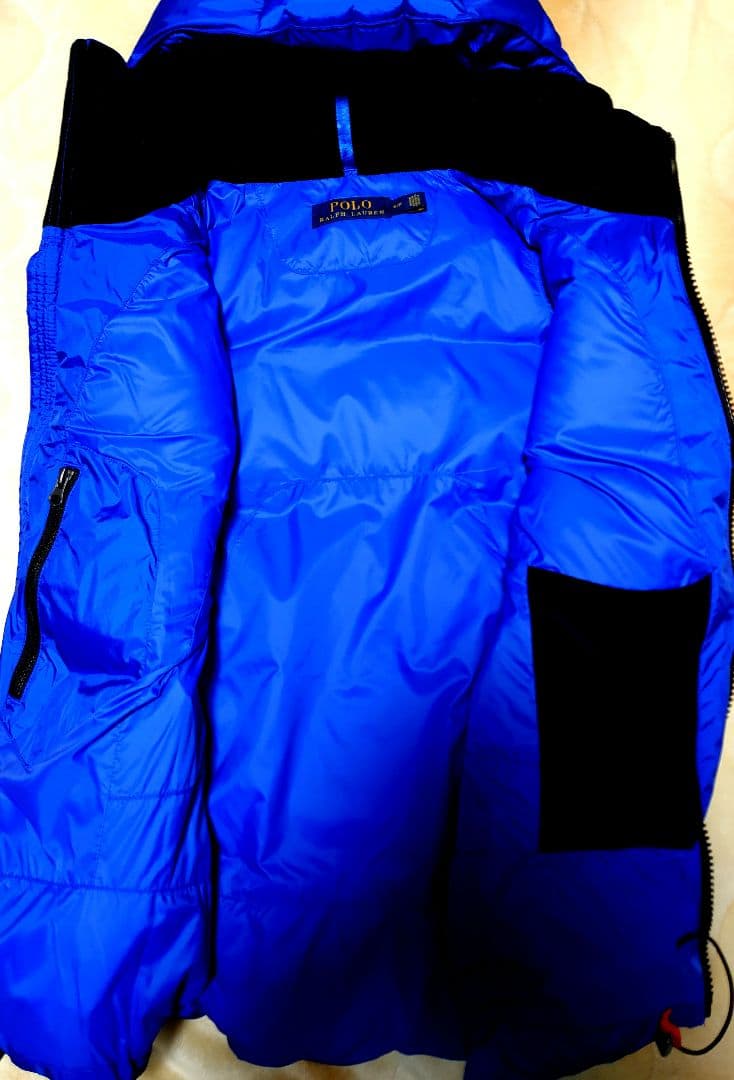 定番!試着のみ!極美品! ラルフローレン ダウンベスト フード付 定番!試着のみ!極美品! ラルフローレン ダウンベスト フード付