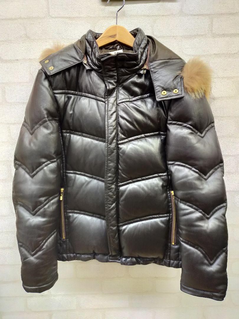 【美品】TORNARD MARTトルネードマート　リアルファー　レザージャケット 美品】TORNARD MARTトルネードマートリアルファーレザージャケット