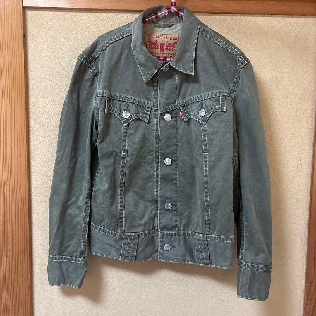 LEVI’S リーバイス トラッカージャケット 70908 M カーキ