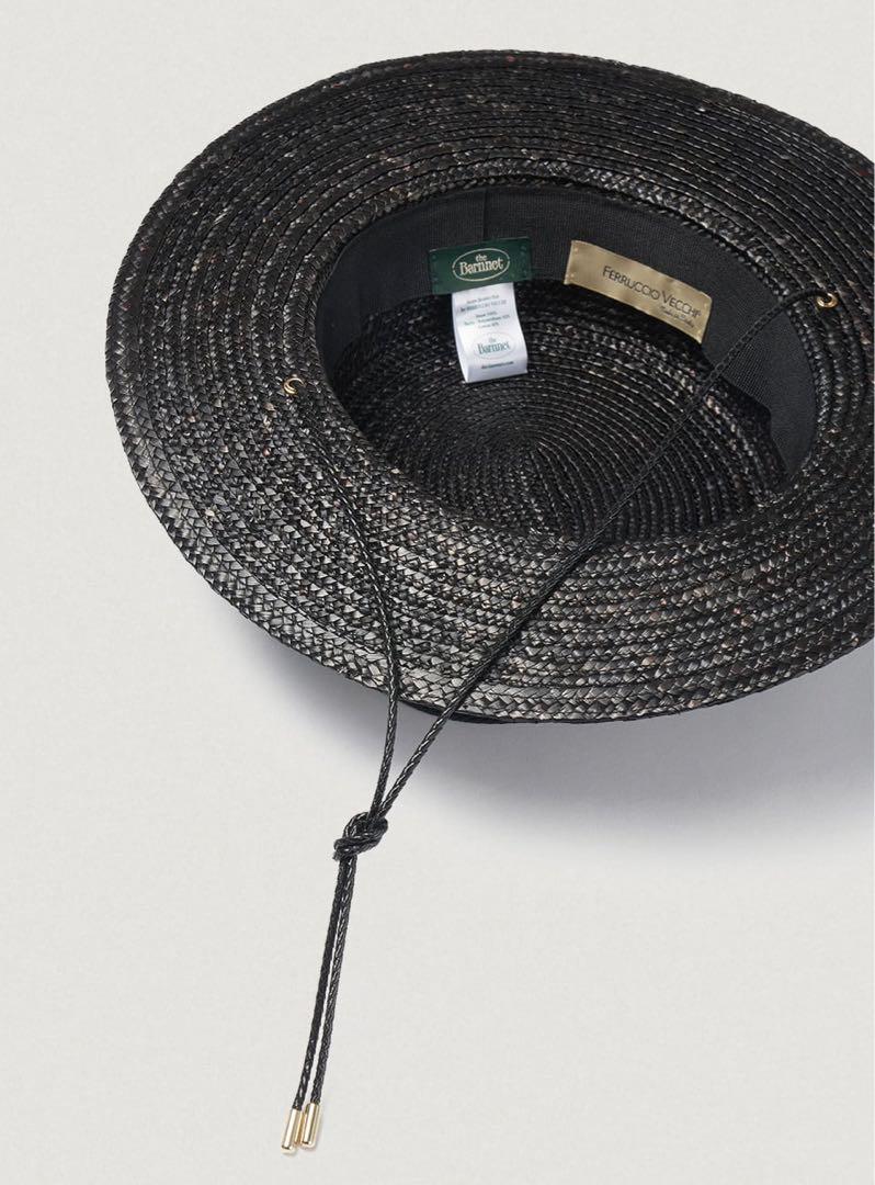 即購入ok！！the barnnet Straw Boater Hat - メルカリ